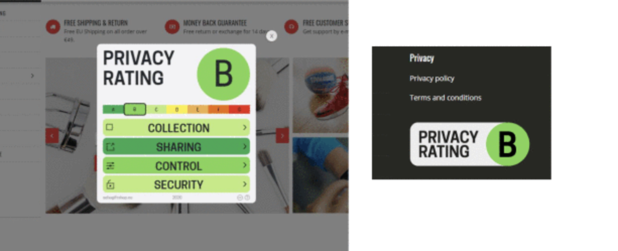 Classificação de Privacidade <a href="#section3">[3]</a>.