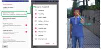 Cardea privacy preference setting interface and Privacy protection example <a href="#section1">[1]</a>.