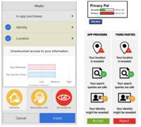 Privacy Discrepancy Interface <a href="#section7">[7]</a>, Privacy Pal Interface<a href="#section8">[8]</a> and Privacy Granules Interface <a href="#section6">[6]</a>